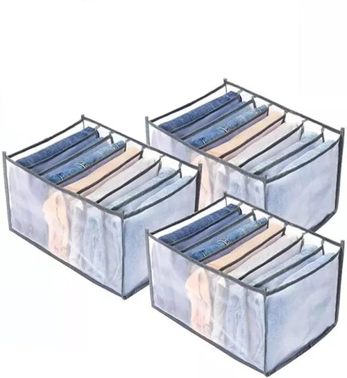 Transparent Clothes Storage Organiser | Storage Box For Clothes