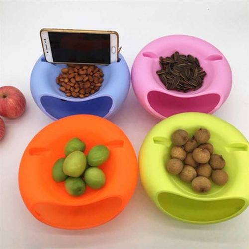 Creative Shape Lazy Snack Bowl Plastic