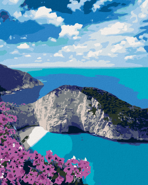 Paint by Numbers - NAVAGIO BEACH