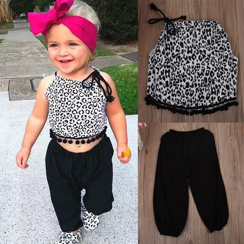 Girls clothing sets New 2017 summer style kids