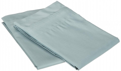 Egyptian Cotton 650 Thread Count Solid Pillowcase Set  King-Teal