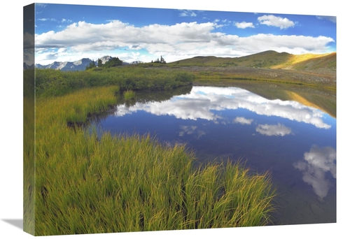 Global Gallery GCS-396812-1824-142 18 x 24 in. Clouds Reflected in Wat