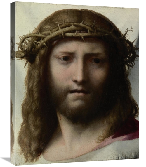 Global Gallery GCS-455054-2228-142 22 x 28 in. Head of Christ Art Prin