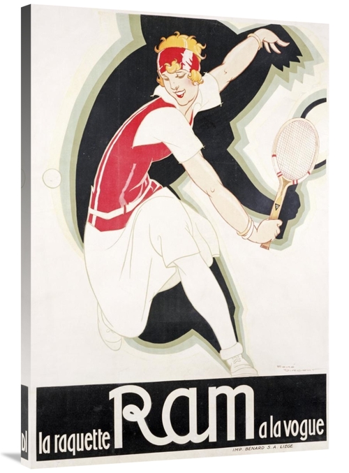 Global Gallery GCS-267531-40-142 40 in. Ram Art Print - Rene Vincent