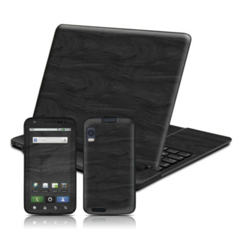 DecalGirl MATX-BLACKWOOD DecalGirl Motorola Atrix 4G Skin - Black Wood