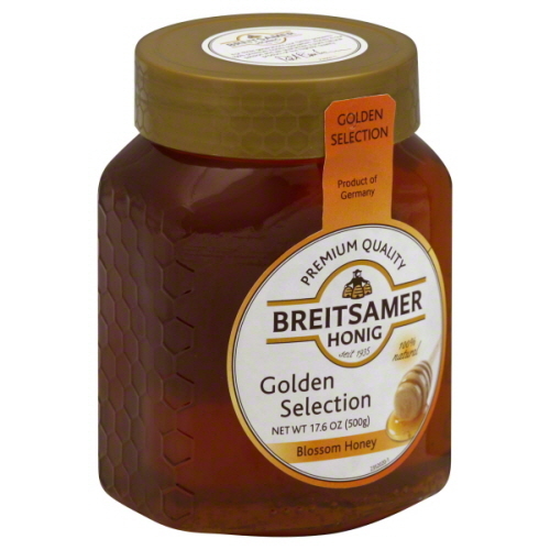 BREITSAMER HONEY GOLDEN-17.6 OZ -Pack of 6