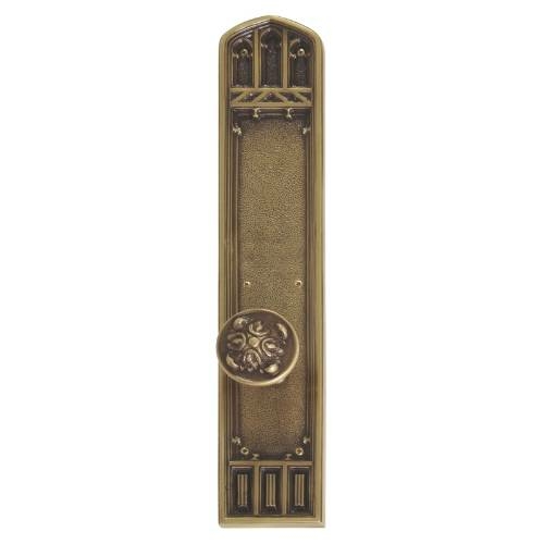 Brass Accents D04-K584A-MLT-610 Interior Door Plate Passage Set 2.75