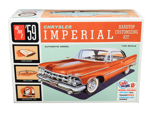 Skill 2 Model Kit 1959 Chrysler Imperial 3 in 1 Kit 1/25 Scale Model