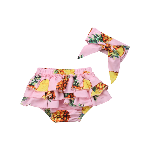 Baby Infant Girl Ruffles PP shorts Bloomers