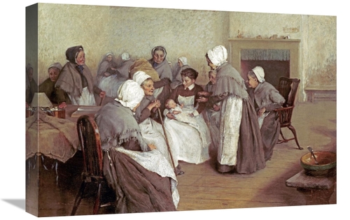 Global Gallery GCS-267809-22-142 22 in. The New Baby Art Print - Arthu