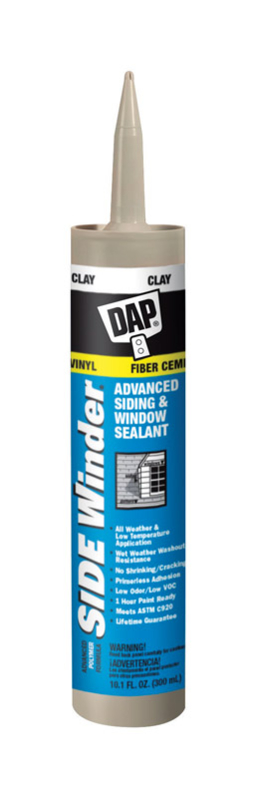 Dap 1800671 10.1 oz Side Winder Polymer Siding & Window Sealant, C
