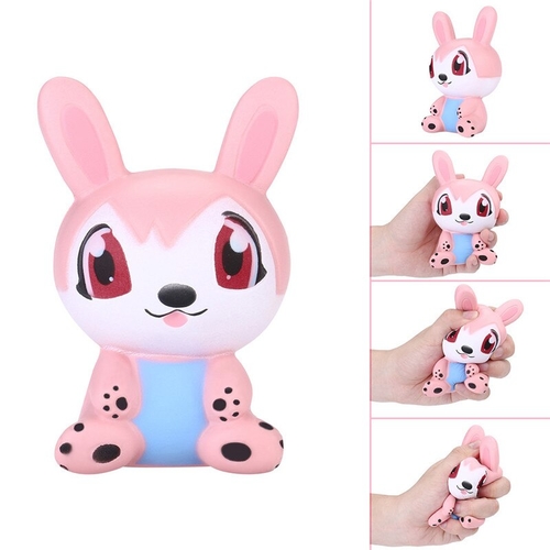 Kawaii Cartoon Pink Rabbit squishy Slow Rising