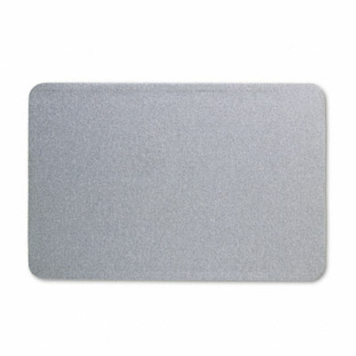 Quartet 7683G Oval Office Fabric Bulletin Board  36 x 24  Gray