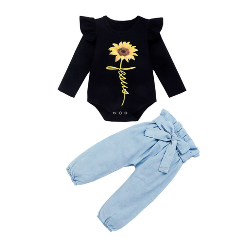 Pudcoco Autumn Baby kids Girl Clothes Long Sleeve