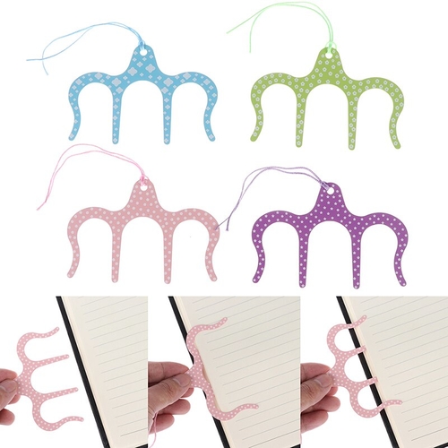 1pc Creative Cute Book Music Folder Metal Clip