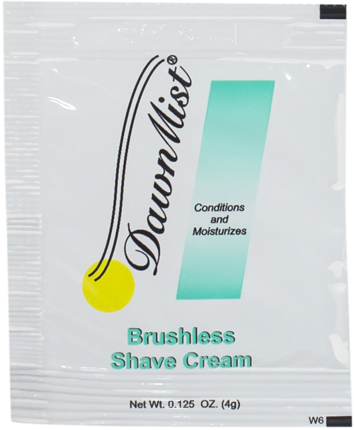 DawnMist Brushless Shave Cream Packet - 0.125 oz