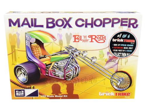 Skill 2 Model Kit Mail Box Chopper Trike (Ed \Big Daddy\" Roth\'s)