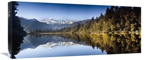 Global Gallery GCS-397813-30-142 30 in. Mount Cook & Mount Tasman Refl