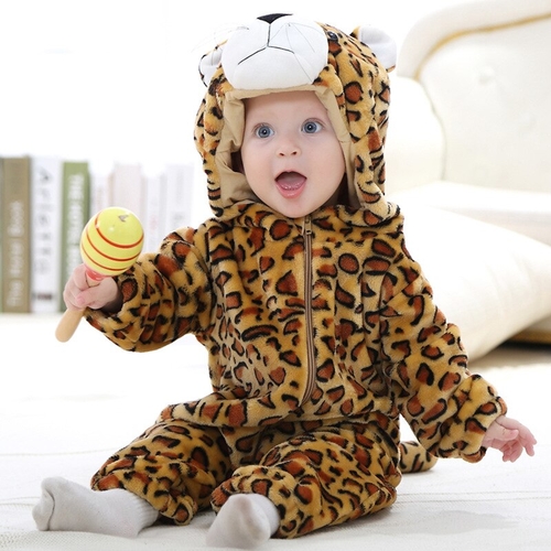 2019 Leapord Baby rompers girls clothes new born