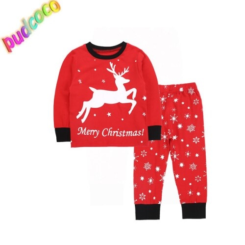 Christmas Baby Boy Girl Kids Long Sleeve