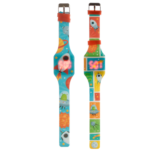 Silicone Digital Watch - Space Cadet