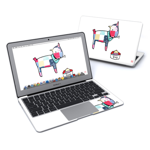 DecalGirl MBA11-PATCHDOG Apple MacBook Air 11 in. Skin - Patch Dog