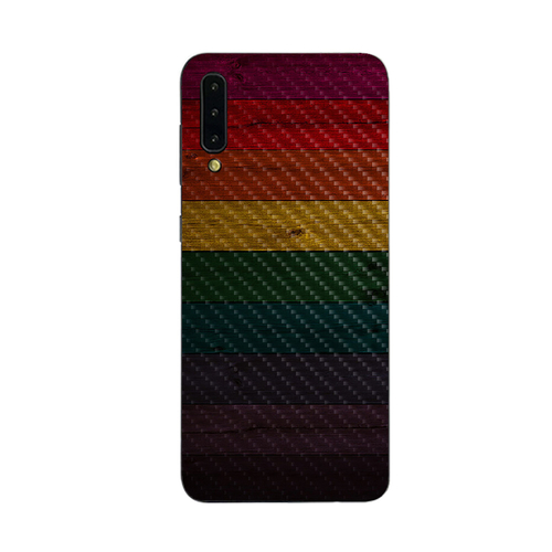 MightySkins CF-SAGA50-Wood Style Carbon Fiber Skin for Samsung Galaxy 