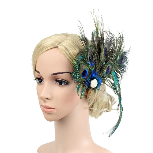 Artificial Feather Peacock Durable Bridal