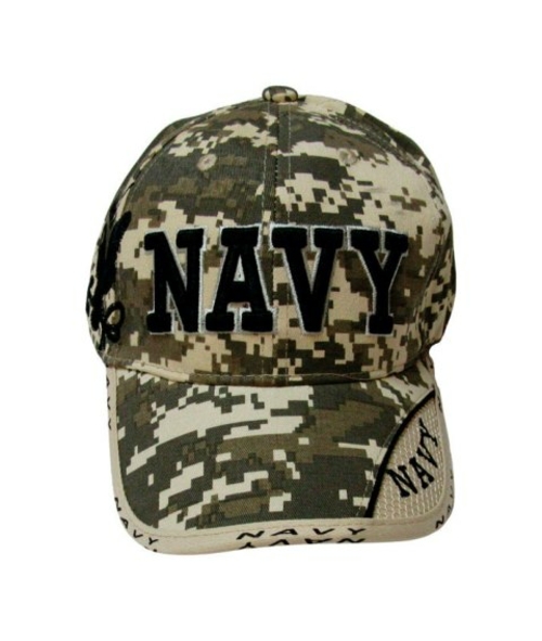 Jwm 10077 US Navy Cap  Camo - pack of 6