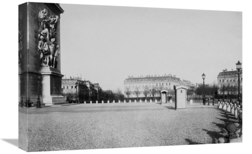 Global Gallery GCS-455101-22-142 22 in. Paris, About 1877 - Place 