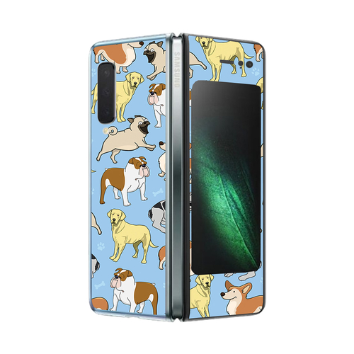 MightySkins SAGFO-Puppy Party Skin for Samsung Galaxy Fold - Puppy Par