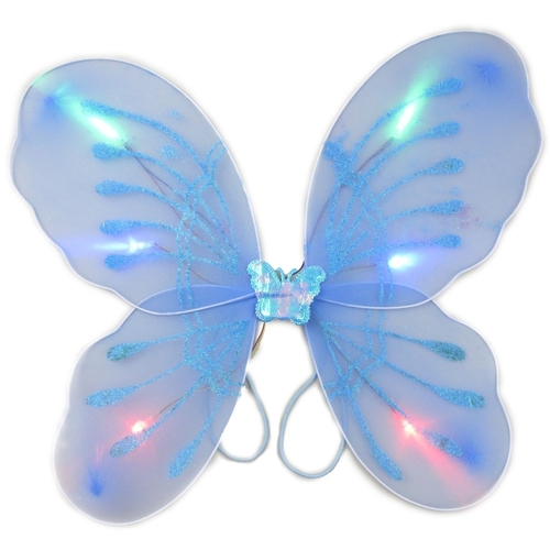 Blinkee 330 Light Up Aqua Fairy Butterfly Wings
