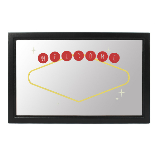 Vegas Inspired Mirrored Wall Art