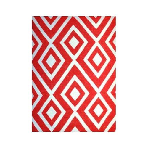 Kenitra Point Red Rug