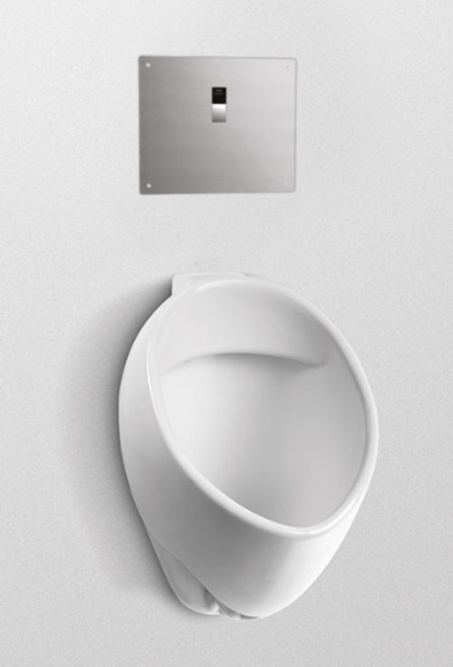 TOTO UT105UVG-01 Compact Wall Mounted Urinal W 34 Back Sput Inlet Sana