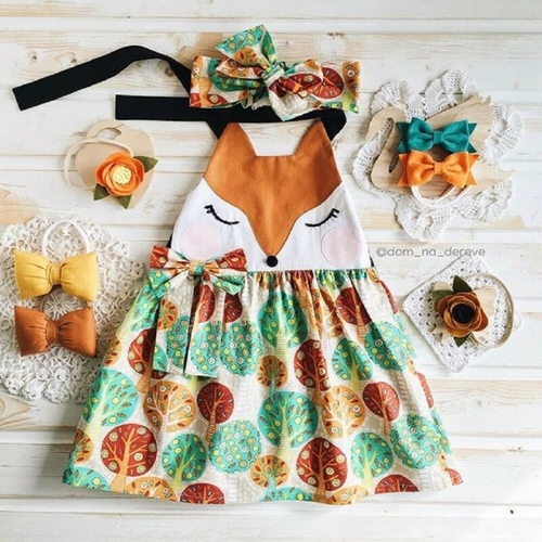 Emmababy Lovely Toddler Kid Baby Girl Cartoon Fox