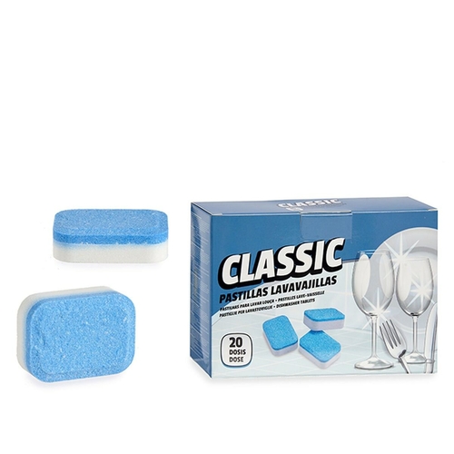 Dishwasher lozenges Classic Blue White (20 pcs)