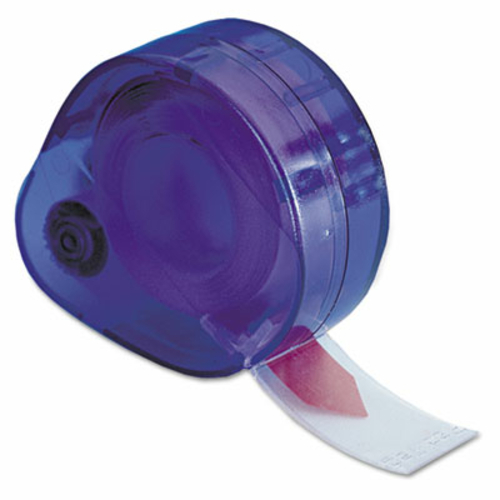 Redi-Tag 82025 Arrow Message Flags in Roll Dispenser- FIRMAR AQUI- Red