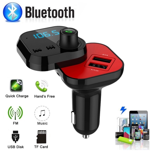 Wireless Car FM Transmitter Wireless Radio Adapter