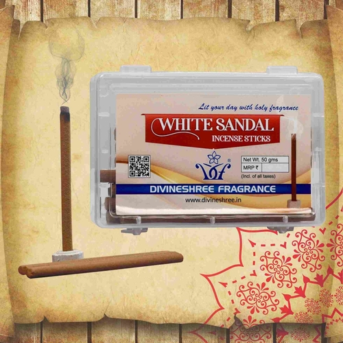 White Sandal Dhoop Incense Stick