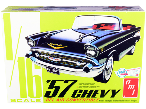 Skill 3 Model Kit 1957 Chevrolet Bel Air Convertible 2-in-1 Kit 1/16