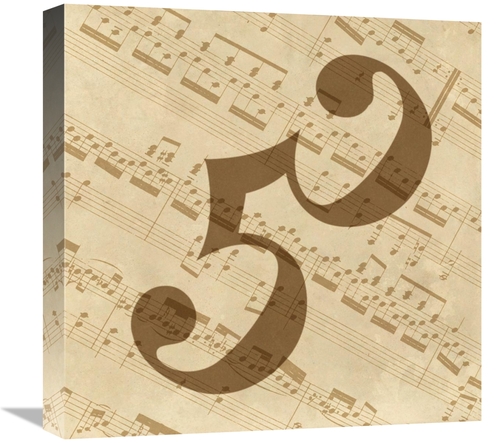 Global Gallery GCS-453943-1818-142 18 x 18 in. Music - Alto Clef Art P