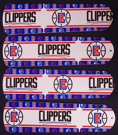 Ceiling Fan Designers 42SET-NBA-CLIP 42 in. NBA Los Angeles Clippers B