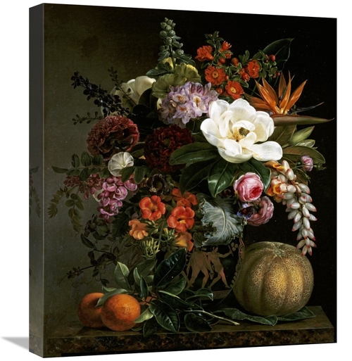 Global Gallery GCS-268167-22-142 22 in. Still Life in a Greek Vase Art