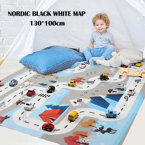 Baby Early Education Play Mat Cognitive Map City