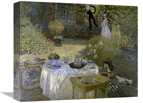 Global Gallery GCS-278682-16-142 16 in. Lunch Art Print - Claude Monet