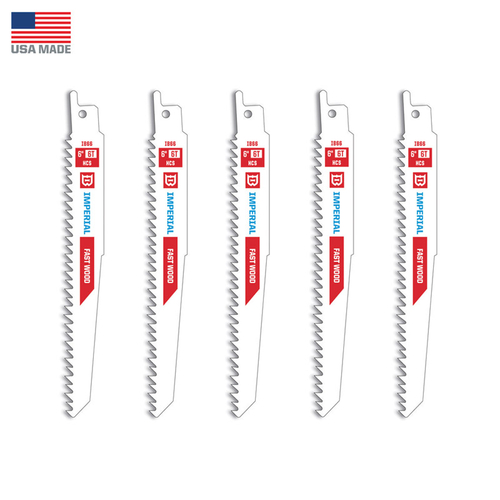 Imperial Blade 2795524 6 in. High Carbon Steel Blade - 6 TPI, Whit