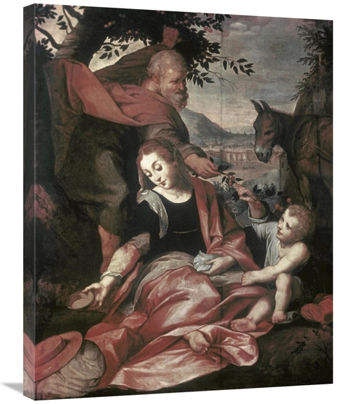 Global Gallery GCS-276593-30-142 30 in. Flight Into Egypt Art Print - 