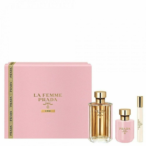 Women's Perfume Set La Femme L'Eau Prada 210832 (3 pcs)