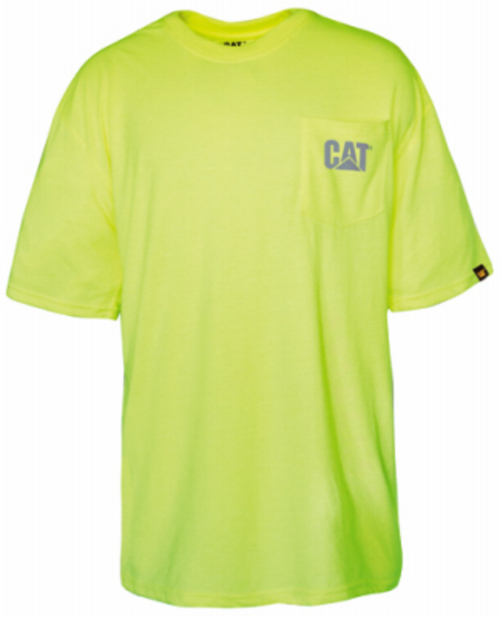 Summit Resource International 254126 CAT Hi-Visibility Short Sleeve T-